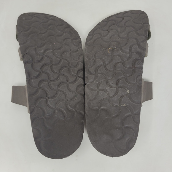 Birkenstock Sandals EU36 US5 Mayari Birko-Flor Mocha Brown Slides Slip On - Picture 9 of 11